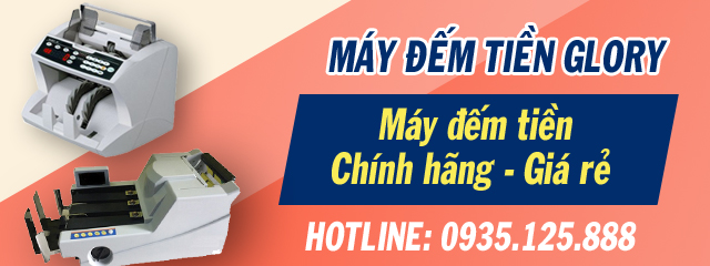 Máy đếm tiền Glory
