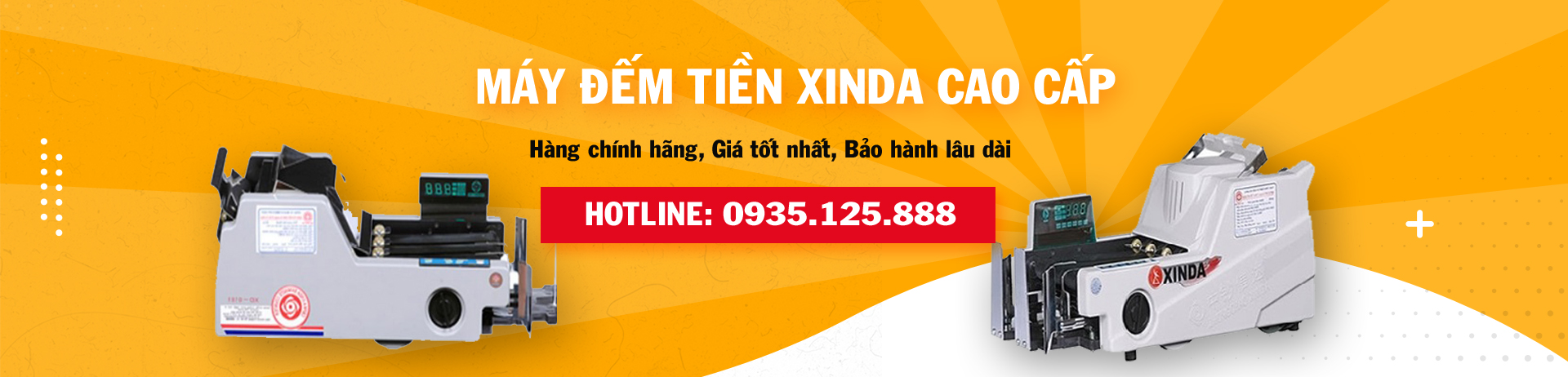 Máy đếm tiền Xinda